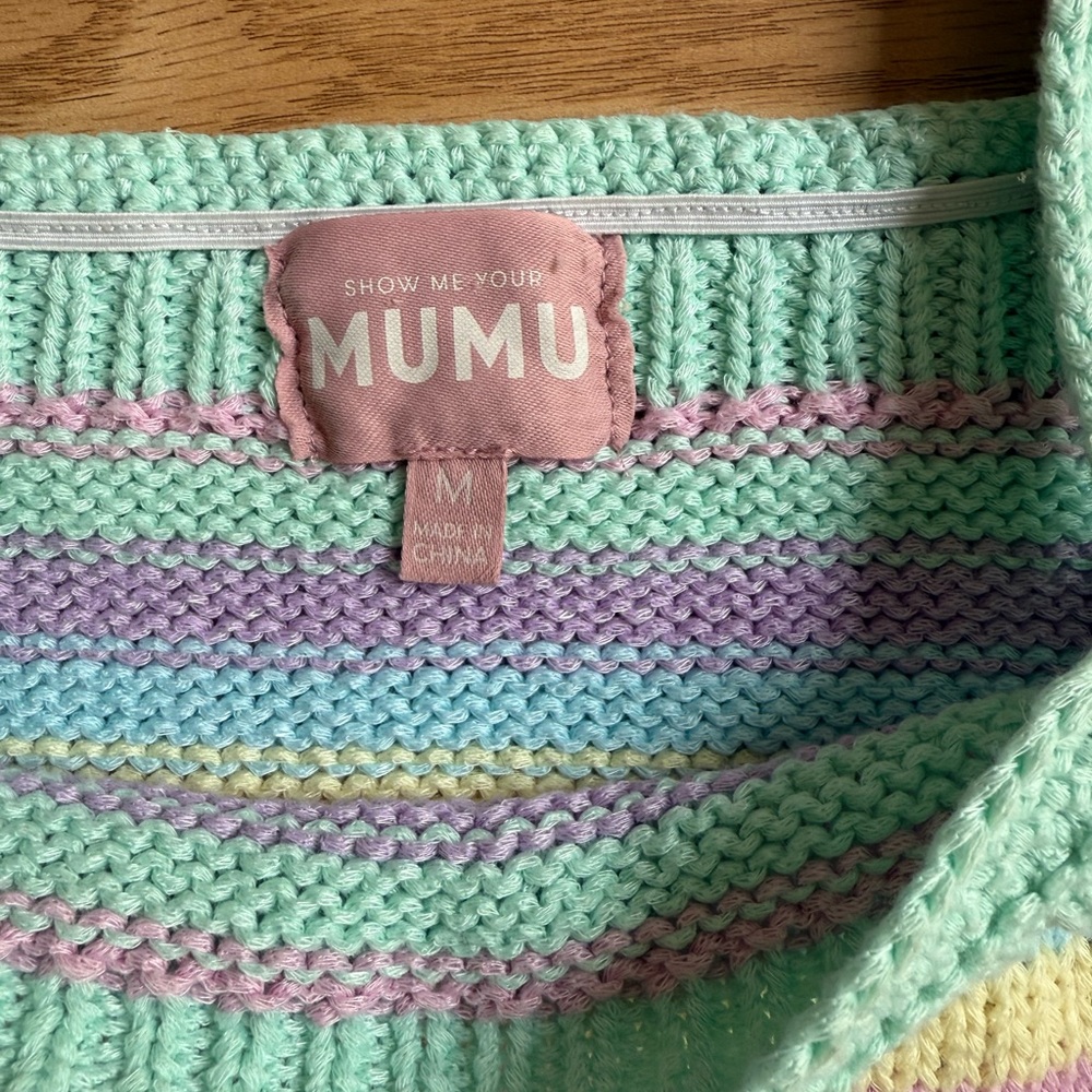 Show Me Your MuMu Striped 3 piece- Pastel Hues - Picture 4 of 12